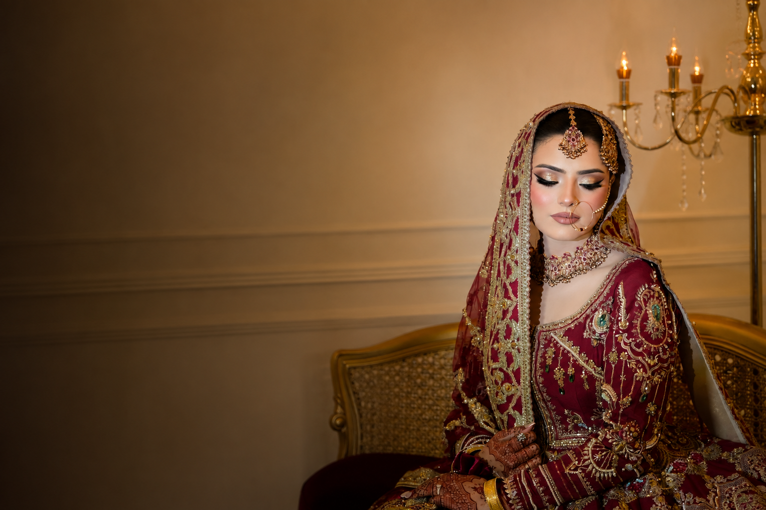 Bridal portrait